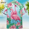 3D Flamingo Hawaiian Shirt For Summer