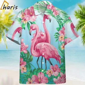 3D Flamingo Hawaiian Shirt For Summer