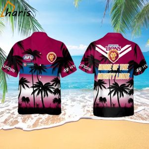 AFL Brisbane Lions Home Of The Mighty Lions Hawaiian Shirt