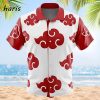 Akatsuki White Naruto Button Up Hawaiian Shirt