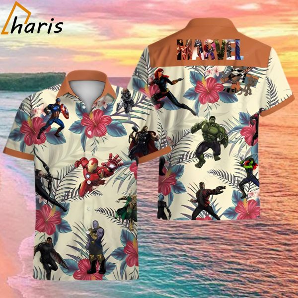 Avengers Marvel Superhero Movie Hawaiian Shirt