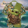 Baby Yoda Floral Pattern Star Wars Hawaiian Shirt