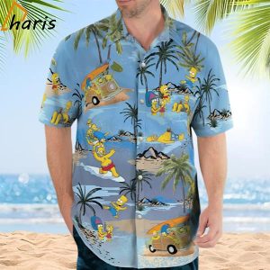 Best The Simpsons Family On The Beach Hawaiian Shirt