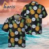 Black Pineapple Busch Light Hawaiian Shirt