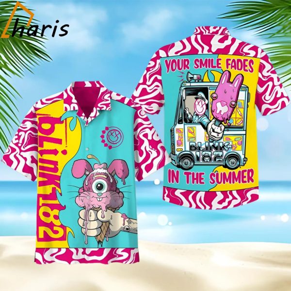 Blink-182 Your Smile Fades In The Summer Hawaiian Shirt