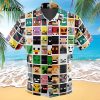 Block Faces Minecraft  Hawaiian Shirt