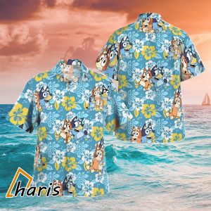 Bluey Hawaiian Shirt Gift For Men