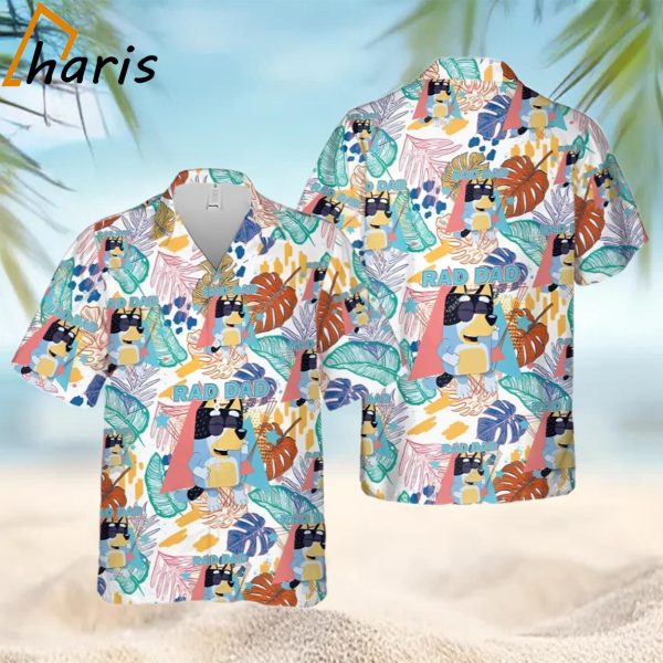 BlueyDad Rad Dad Hawaiian Shirt