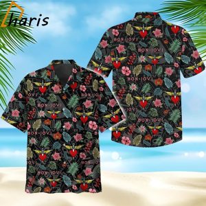 Bon Jovi Hawaiian Shirt Hula Music Hawaii