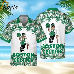 Boston Celtics Authentic Island Celebration Hawaiian Shirt