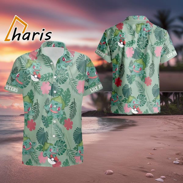 Bulbasaur Pokemon Hawaiian Shirt