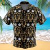 Bulls Black Clover Button Up Hawaiian Shirt