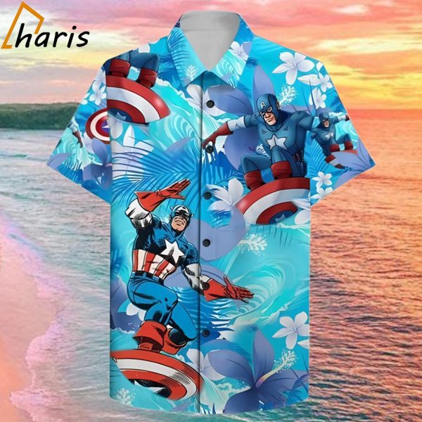 Captain America Marvel Comics Best Hawaiian Shirt