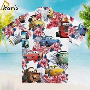 Car Mcqueen Tropical Hawaiian Shirt