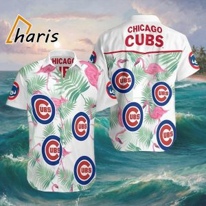 Chicago Cubs Hawaiian Shirt Chicago Cubs Flamingo Hawaiian Shirt