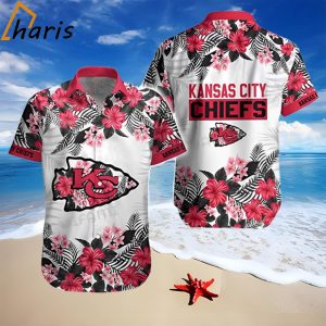 Chiefs Hawaiian Shirt Tropical Floral Pattern KC Chiefs Gift