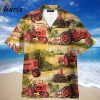 Childhood Red Tractor Farmer Hawaiian Shirt