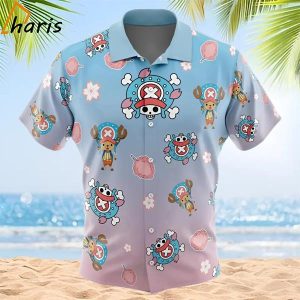 Chopper Pattern One Piece Hawaiian Shirt