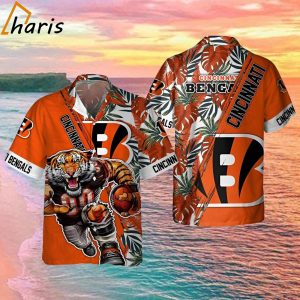 Cincinnati Bengals NFL Floral Summer Hawaiian Shirt