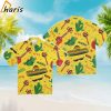 Cinco De Mayo Mexico Cactus Beach Yellow Hawaiian Shirt