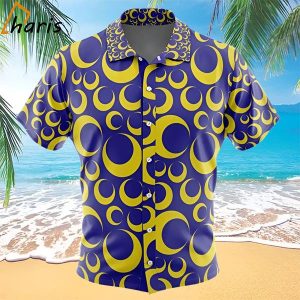 Crescent Moon Sailor Moon Hawaiian Shirt