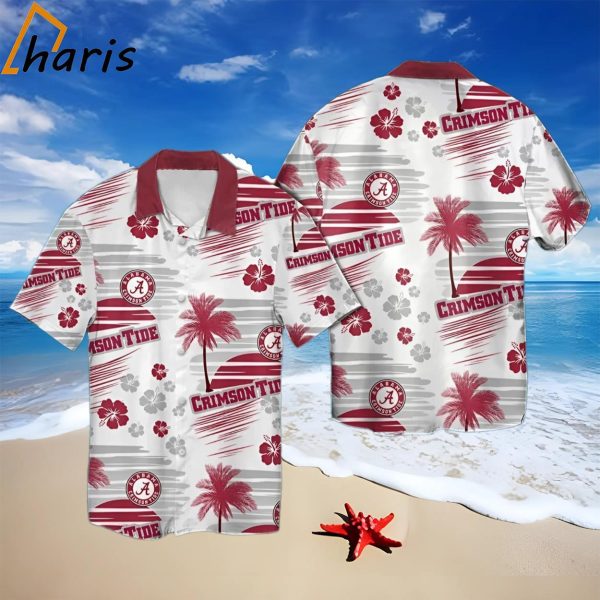 Crimson Tide Alabama Hawaiian Short Sleeve Shirt