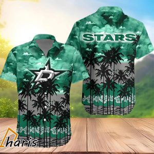 Dallas Stars Tree Hawaiian Shirt