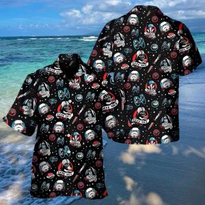 Dark Side Star Wars Black 2024 Trending Hawaiian Shirt