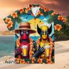 Deadpool And Wolverine Beer Tropical Hawaiian Shirt