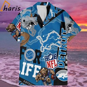 Detroit Lions NFL Summer Hawaiian Shirt