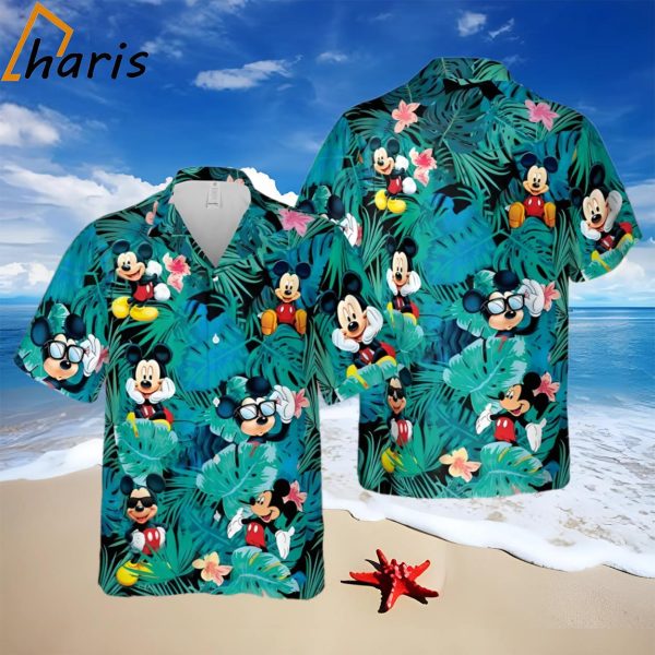 Disney Mickey Minnie Mouse Hawaiian Shirt