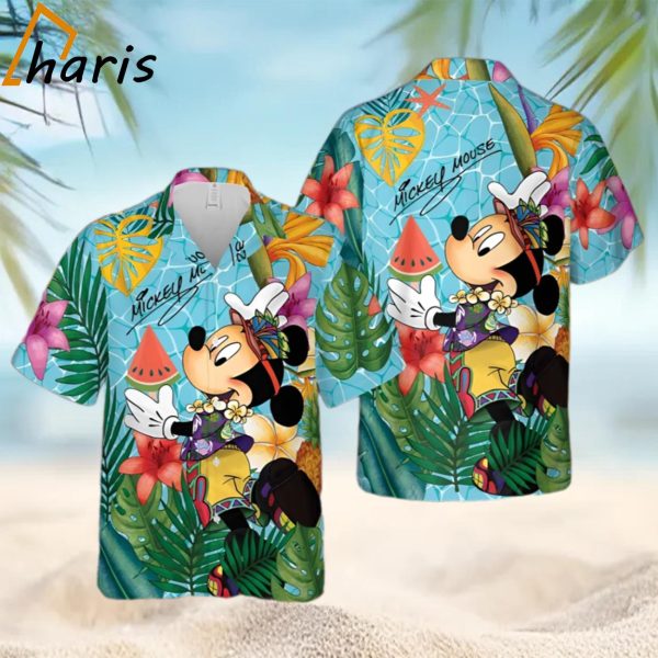 Disney Mickey Mouse Hawaiian Vacation Shirt