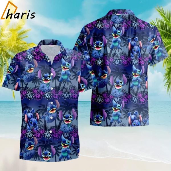 Disney Stitch Hawaiian Shirt Summer Gift For Beach Lovers