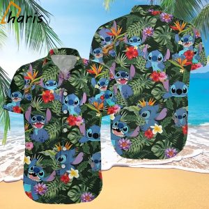 Disney Stitch Hawaiian Shirt Summer Vacation Gift For Beach Lovers