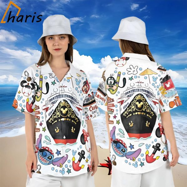 Disneyland Cruise Line Disneyland Beach Summer Hawaiian Shirt