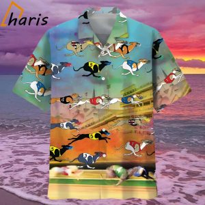 Dog Racing Vintage Hawaiian Shirt