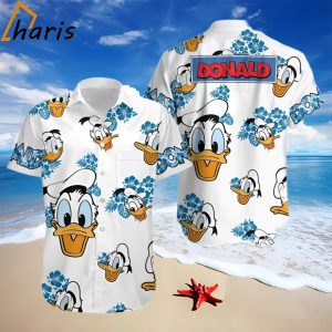 Donald Duck Hibiscus Disney Hawaiian Shirt