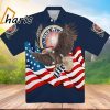 Eagle 4th Of July Miller Lite Hawaiian Shirt