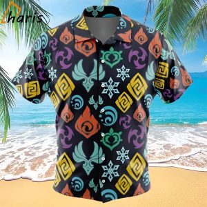 Elemental Visions Genshin Impact Hawaiian Shirt