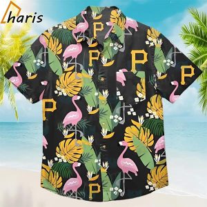 Flamingo Banana Leaf Pittsburgh Pirates Hawaiian Shirt