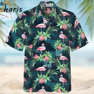 Flamingo Hawaiian Shirt Flamingo Beach Gift