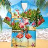 Flamingo On The Beach Trendy Hawaiian Shirt Summer Gift