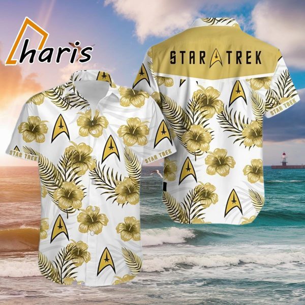 Flower Tropical Aloha Star Trek Hawaiian Shirt