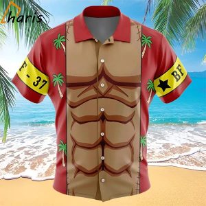 Franky One Piece Button Up Hawaiian Shirt