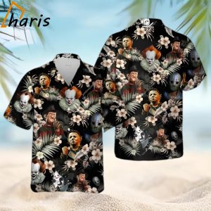 Freddy Krueger Horror Tropical Hawaiian Shirt