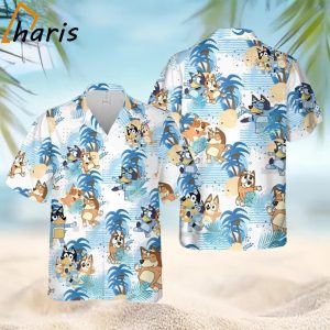 Funny Bluey Friends Hawaiian Shirts