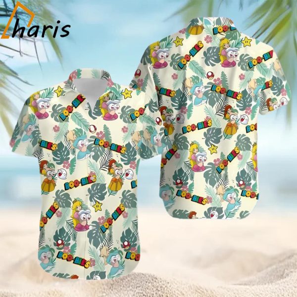 Funny Super Mario Boo Bies Hawaiian Shirt