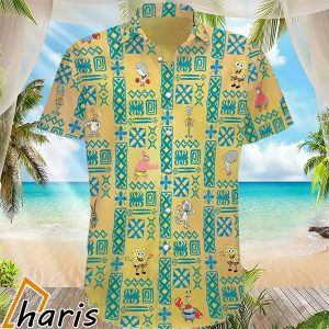 Gearhumans Spongebob Squarepants Hawaiian Shirt