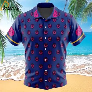 Giorno Giovanna Manga Jojo’s Bizarre Adventure Hawaiian Shirt