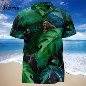 Godzilla x Kong Plam Tree Hawaiian Shirt